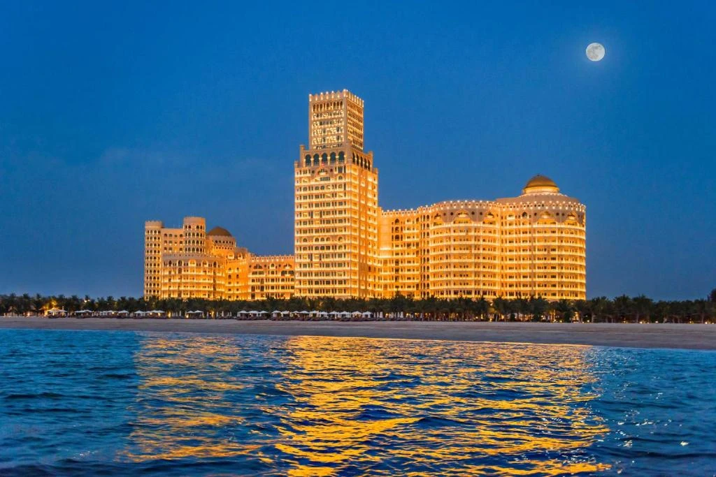 Luxury hotel and waterfront view in Ras Al Khaimah